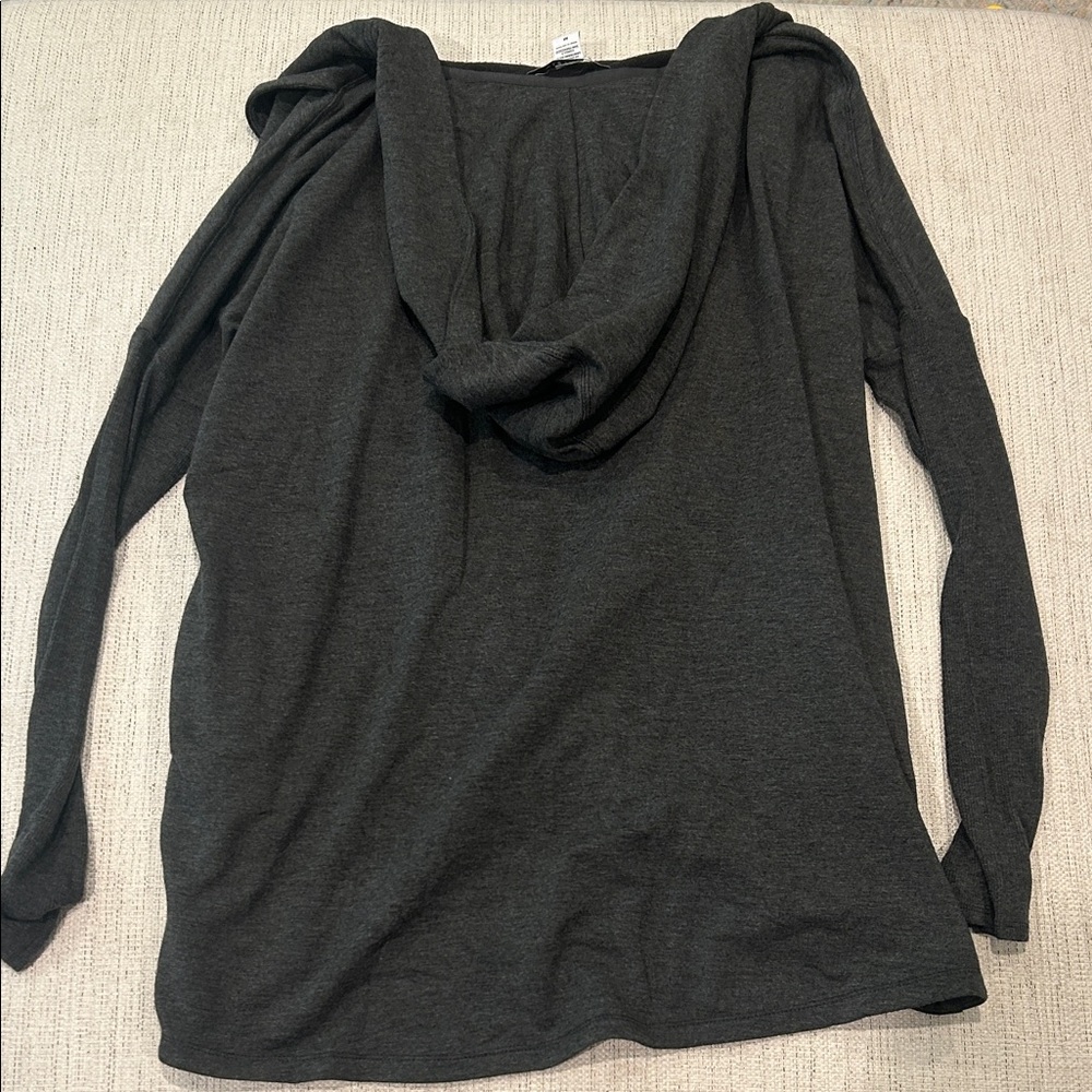 Gray Purana Wrap Sweatshirt - Picture 4 of 4